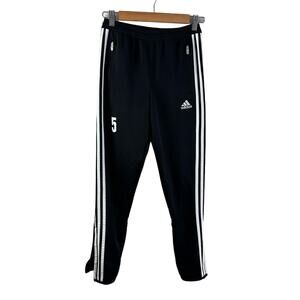 Adidas Condivo Training Pants  "5" Soccer Joggers Junior Youth Kids L 12 Black